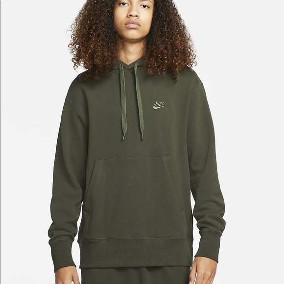 Nike Sportswear Classic Fleece Pullover Hoodie - Picture 1 of 6